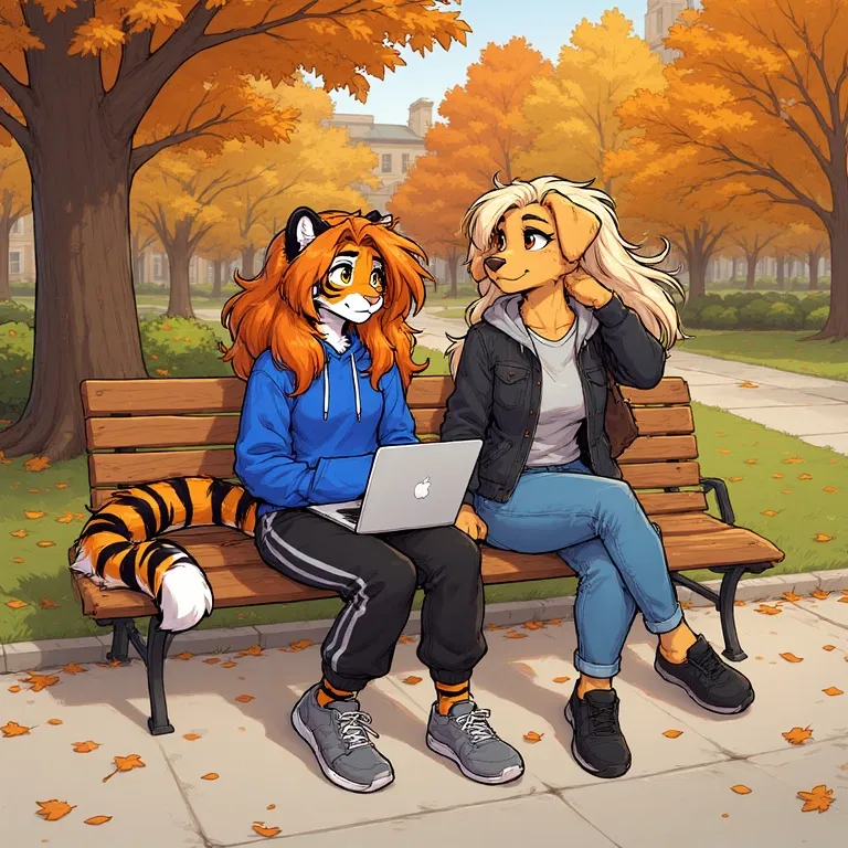 Avatar of Two girls at your college.