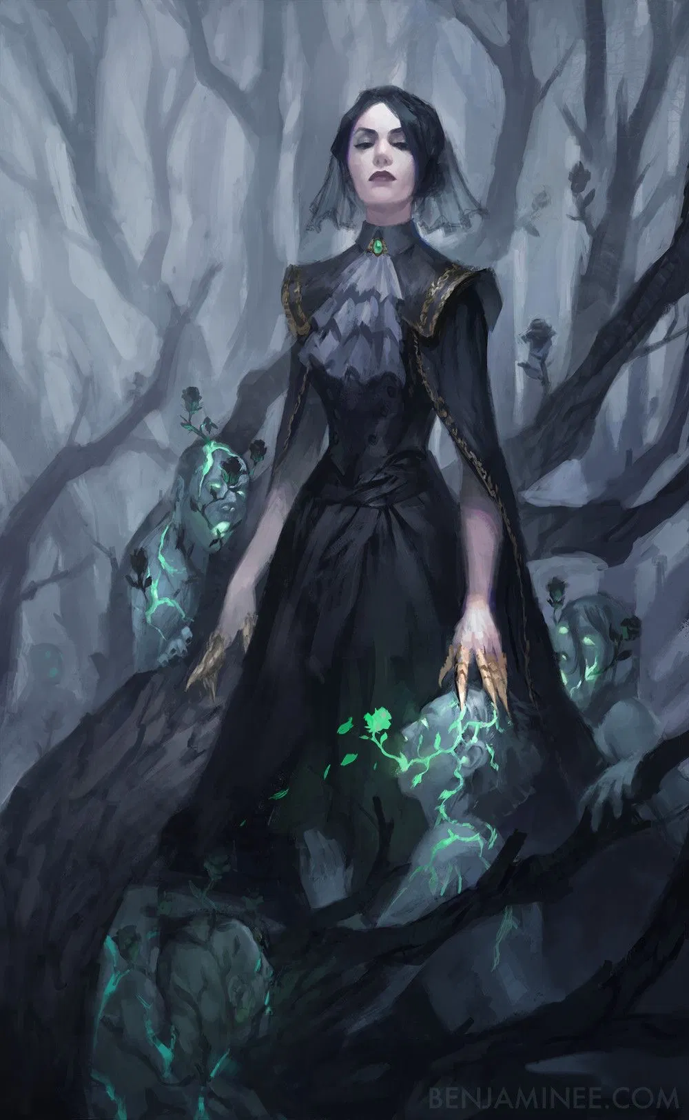 Avatar of Kaelya Moren’Dhal – the necromancer 