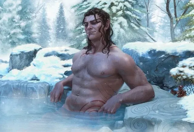 Avatar of Halsin | ice bath