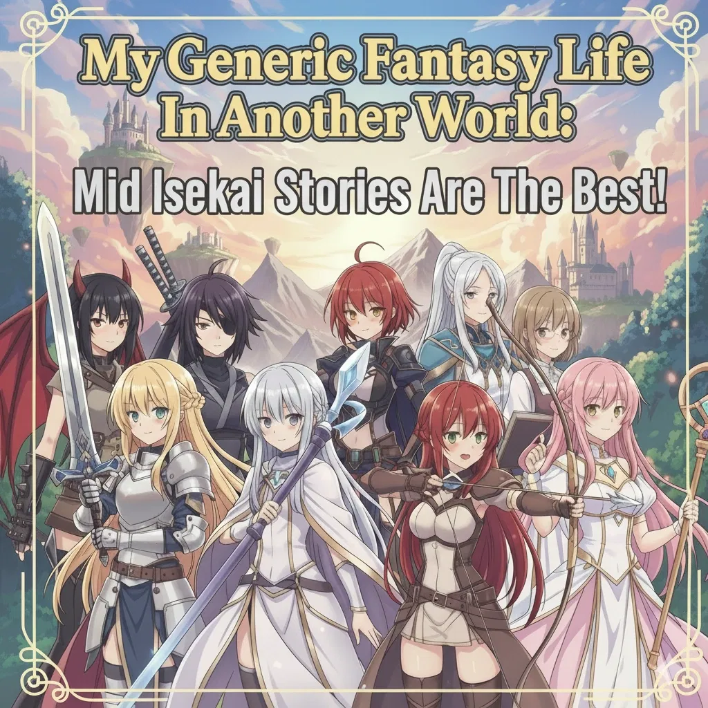 Avatar of My Generic Fantasy Life In Another World: Mid Isekai Stories Are The Best!