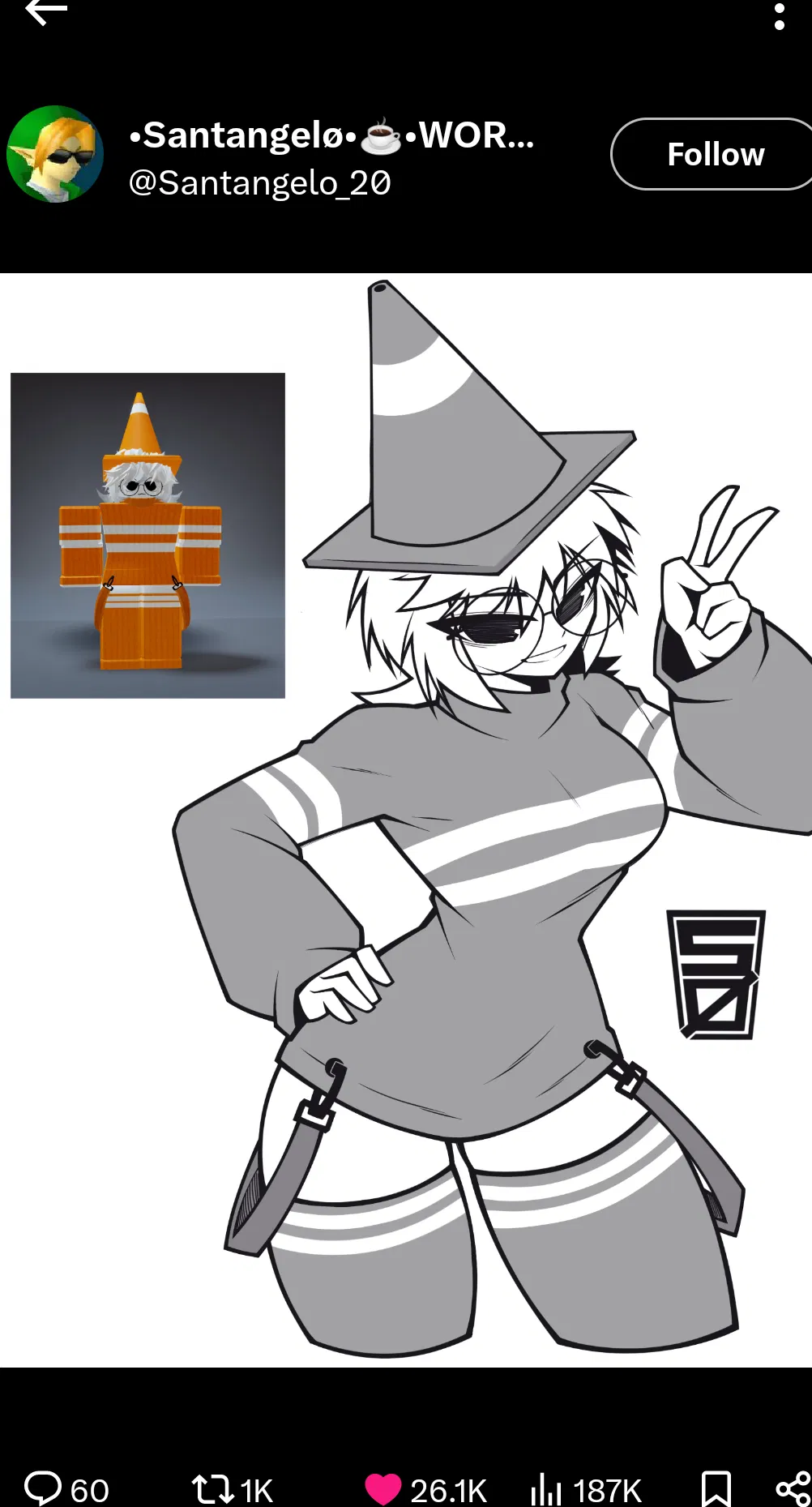 Avatar of Your roblox girlfriend- Conehead78