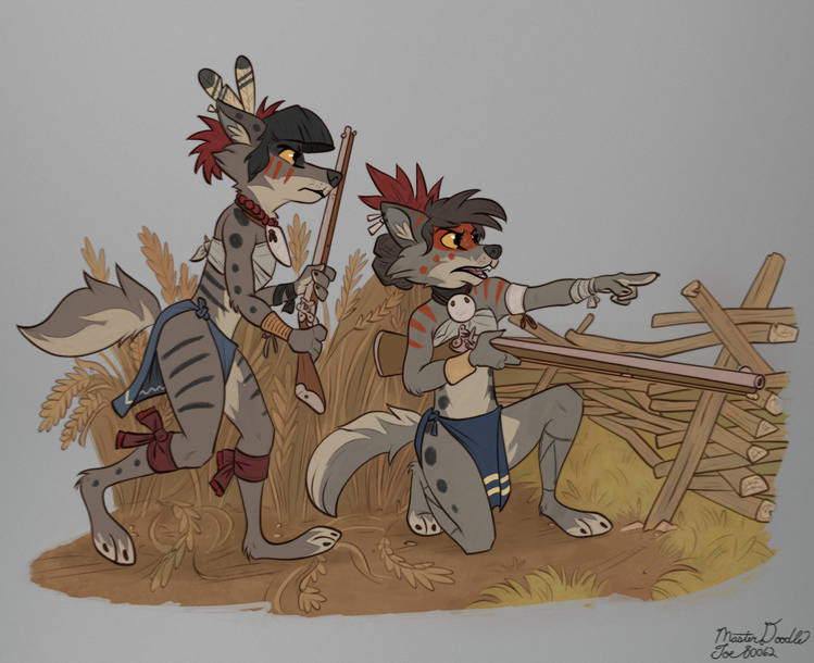 Avatar of A pack's story and colonialism era - tribal RPG