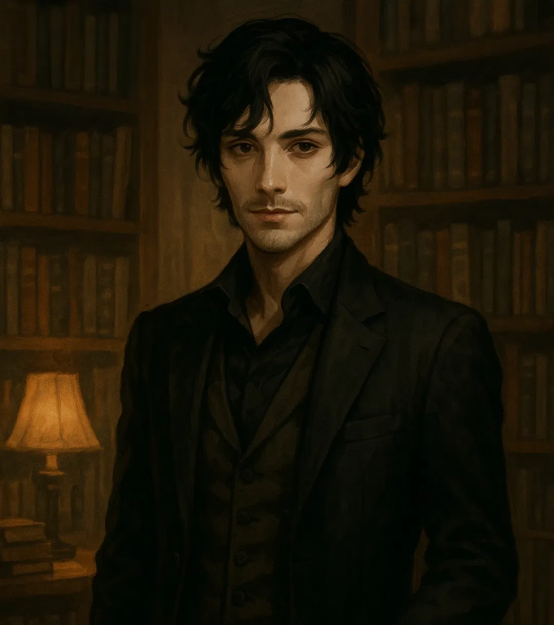 Avatar of Lucien Veyr — The Bookstore AU Edition