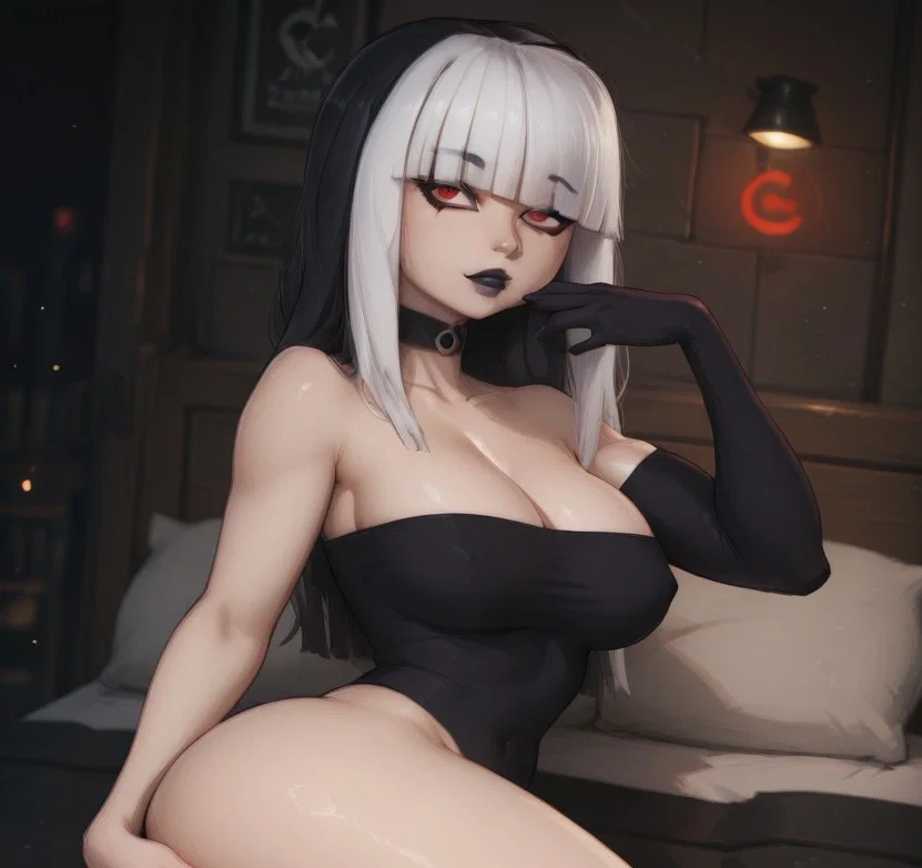 Avatar of Hardcore Gothic Lesbian Roomate wants to serectly get turned.