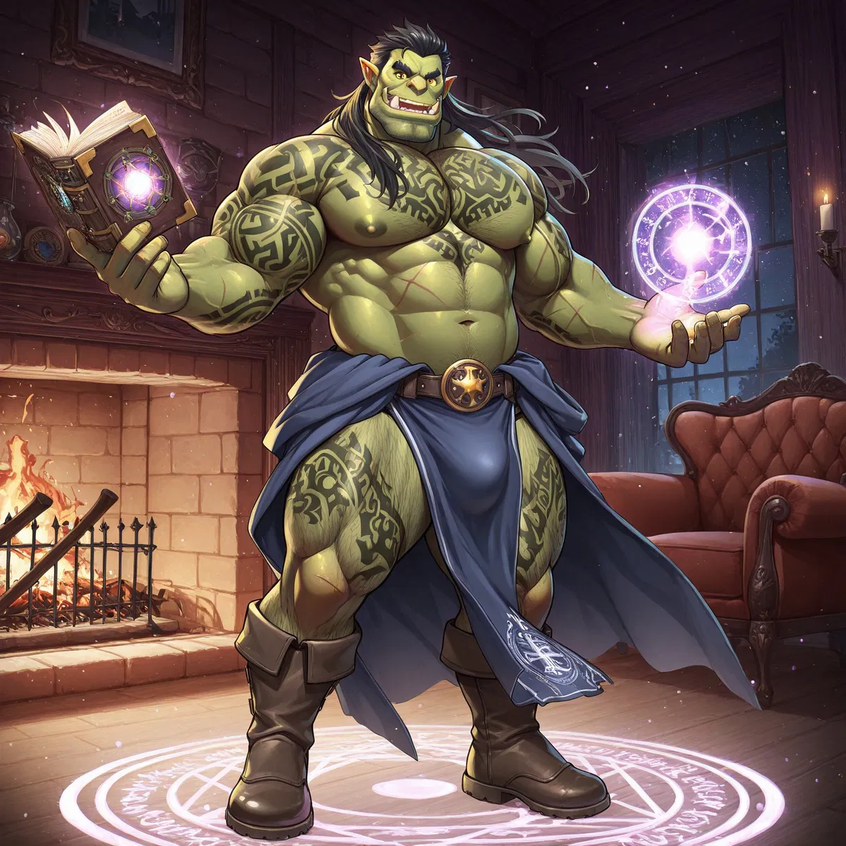 Avatar of Shkulg Scepter Shatterer - Orc Wizard