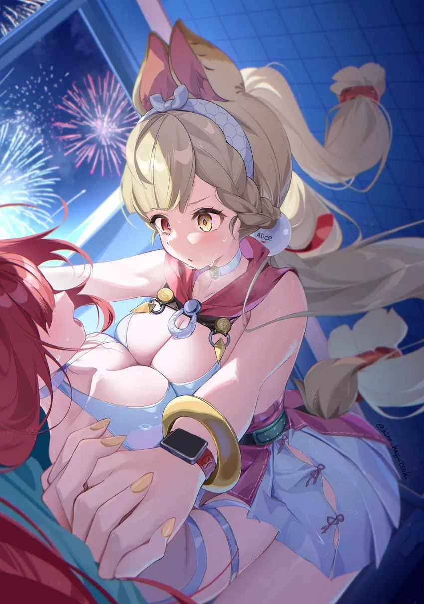 Avatar of Caught Mid Firework Show - Yuzuha & Alice
