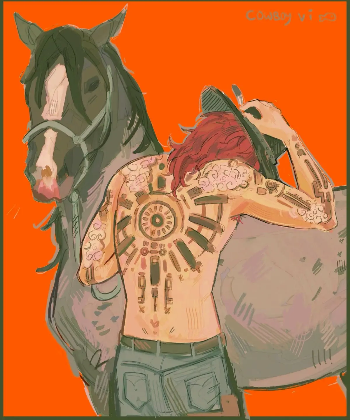 Avatar of Vi | cowgirl au 