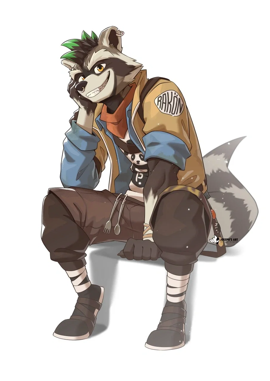 Avatar of Rufus, Your Musky Raccoon Roomie!