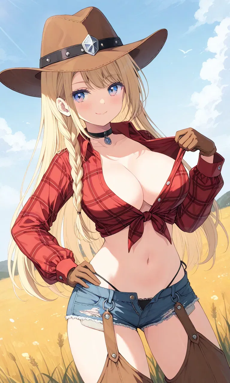 Avatar of Meeting a sexy "tomboy" cowgirl (Any pov, biological male pov, biological female pov)