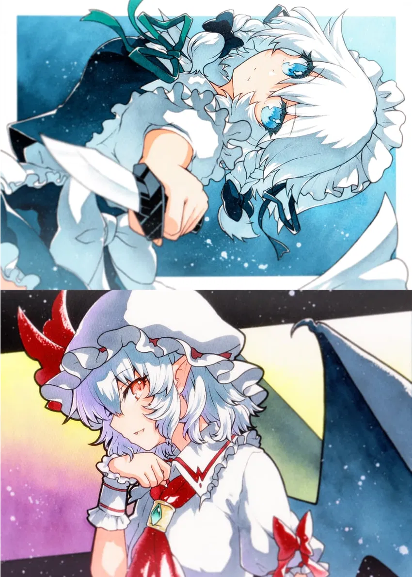 Avatar of Sakuya Izayoi and Remilia Scarlet