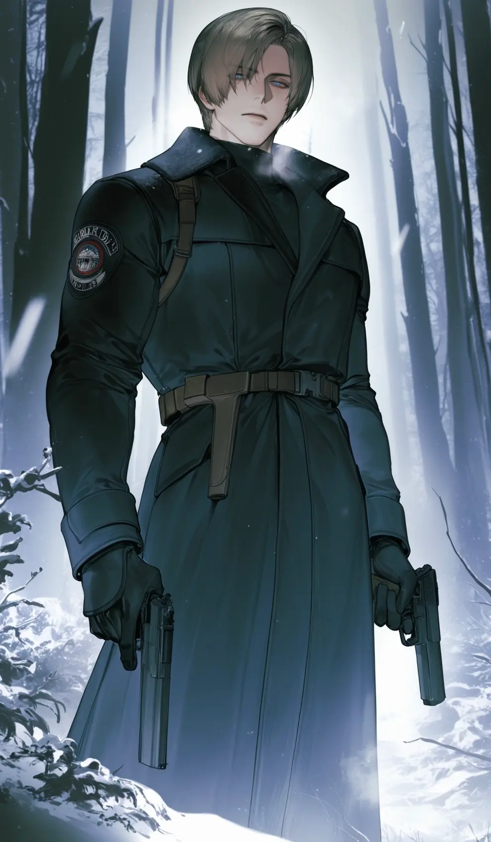 Avatar of Leon's squad finds you in the forest