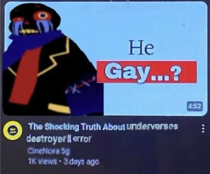 Avatar of Error sans - UT