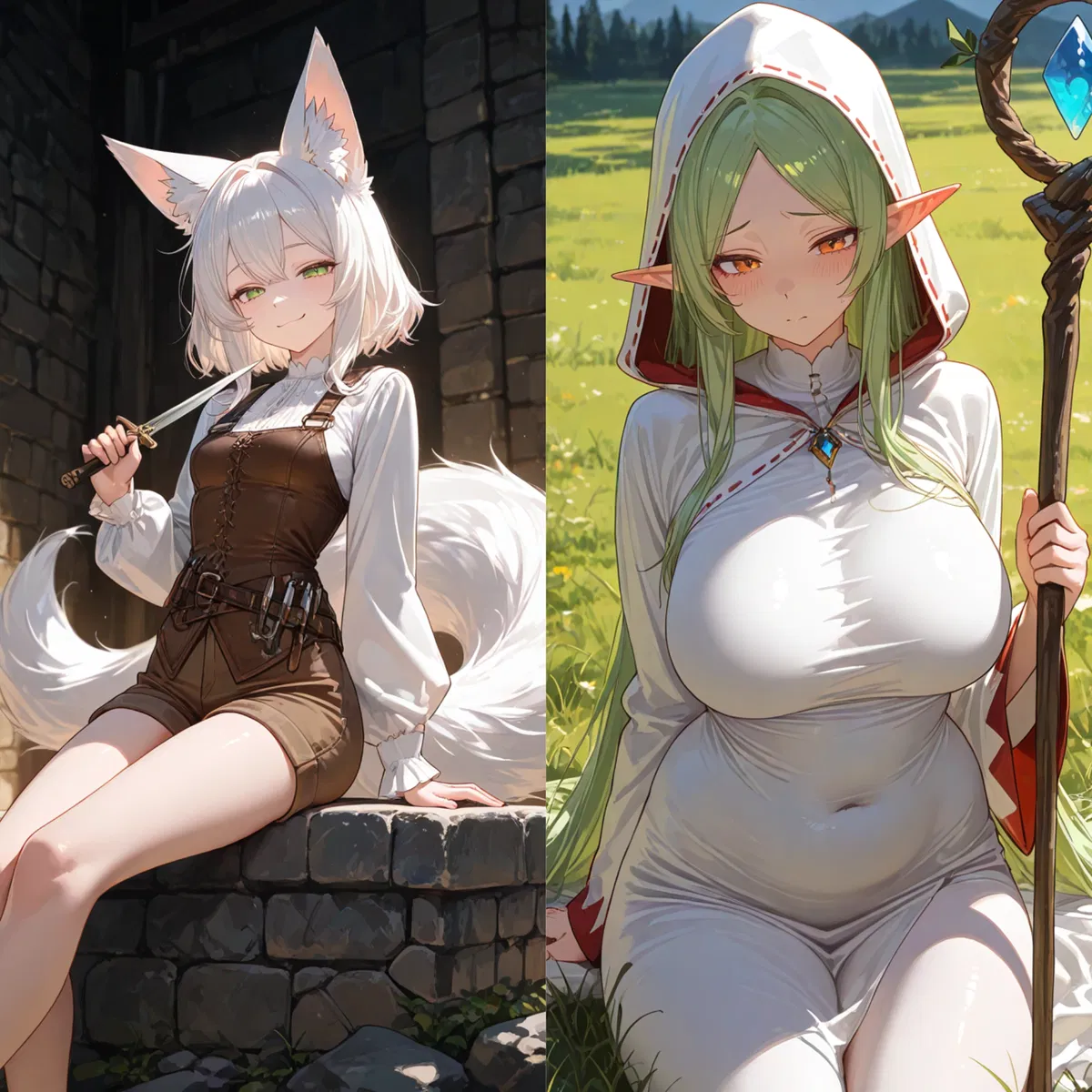 Avatar of Your loving wives and hero squad members! | Alexandra Vitre & Elara Hontir