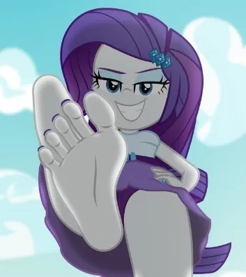 Avatar of Rarity "Accidentally" Steps on you