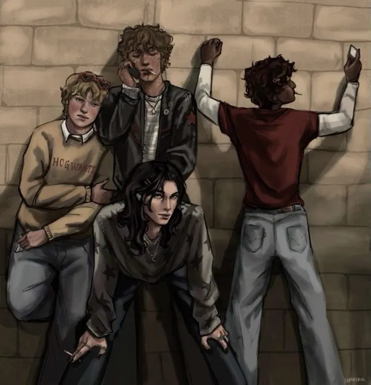 Avatar of James Potter, Remus Lupin, Peter Pettigrew, Sirius Black | The Marauders