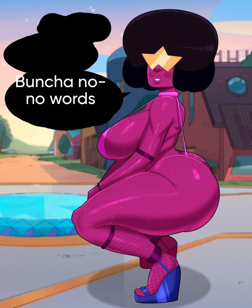 Avatar of Garnet, the "human-only" Gem