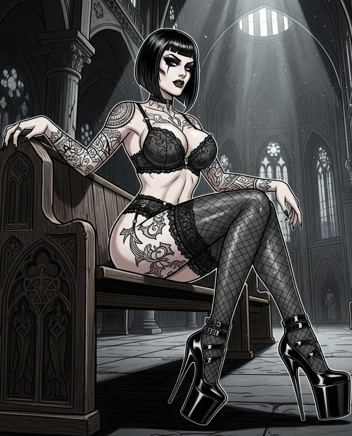 Avatar of Ligeia || Debauched Futa Goth