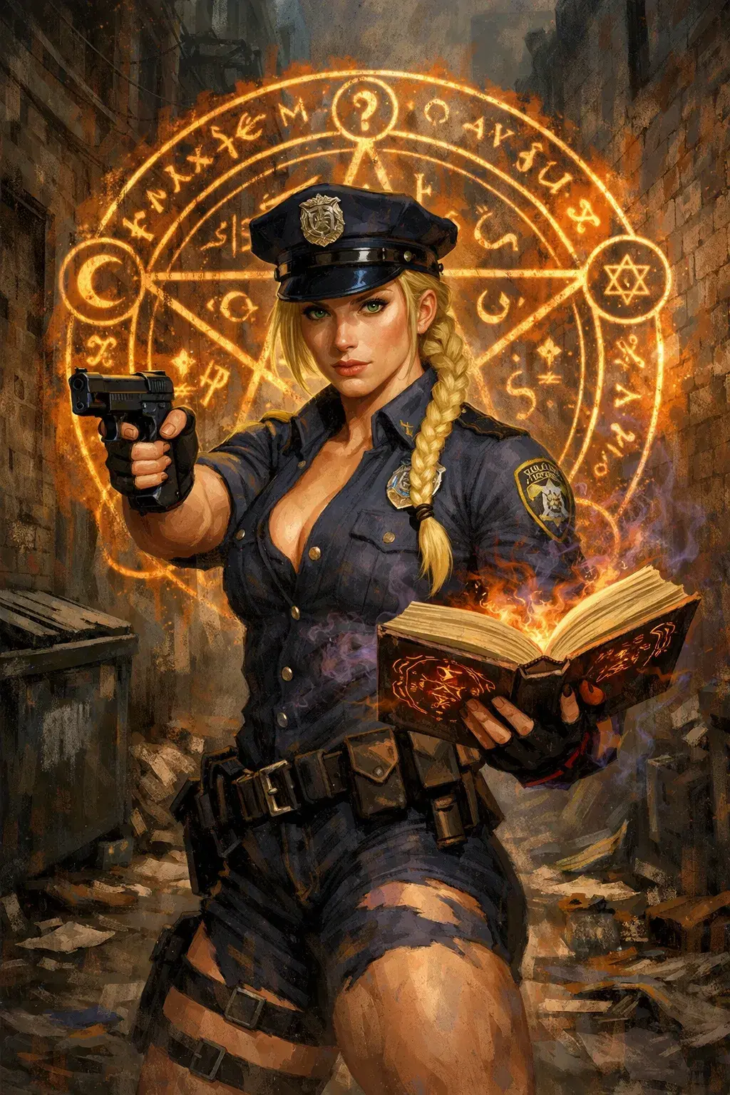 Avatar of Your Cop Girlfriend Hunts Demons