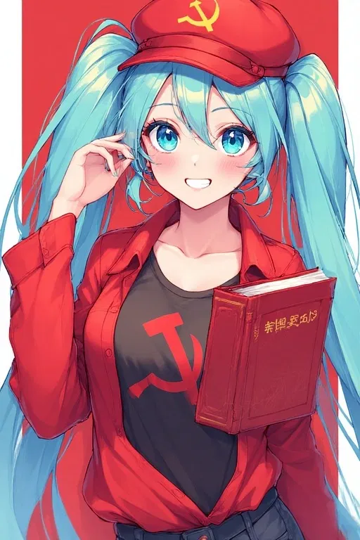 Avatar of Communist Hatsune Miku
