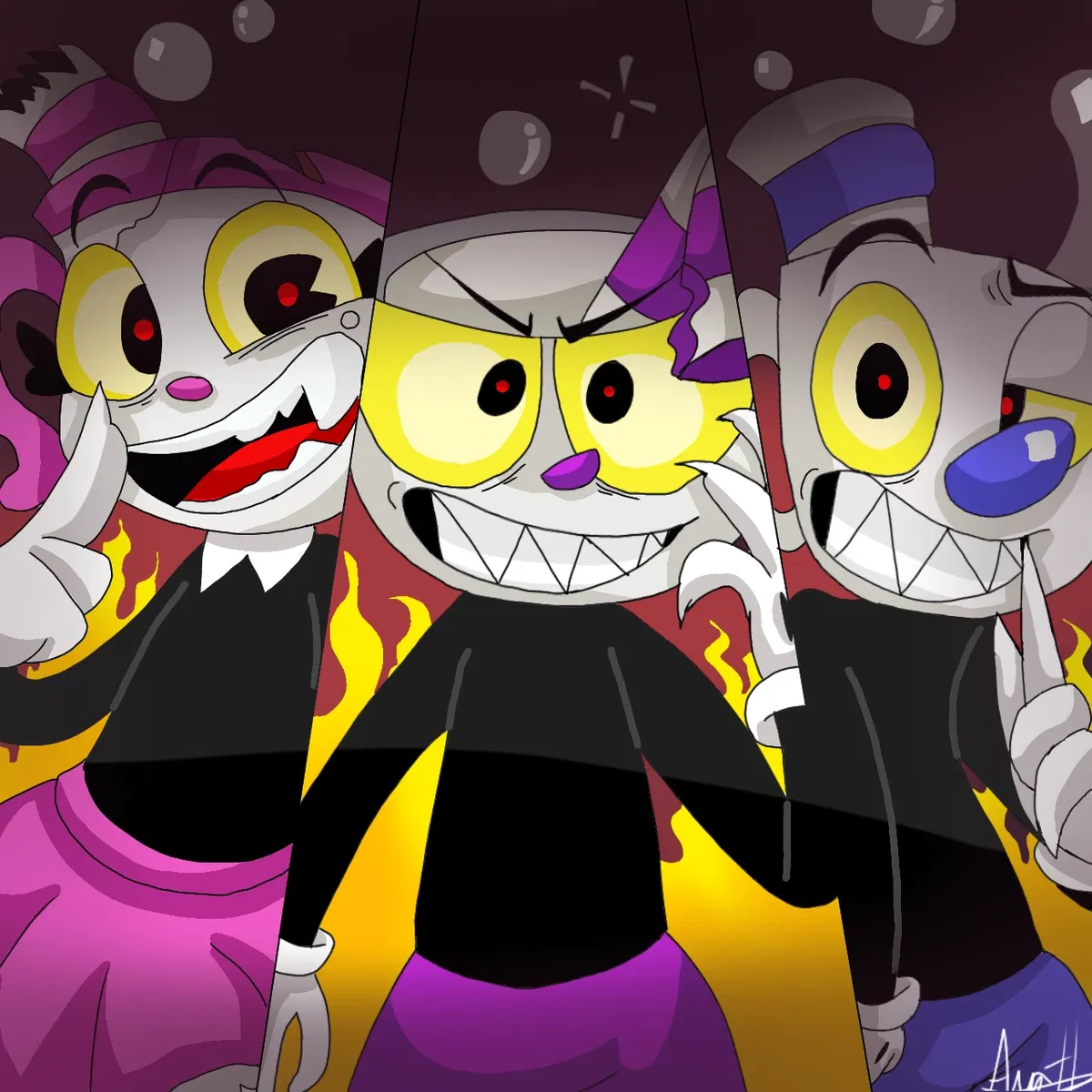 Avatar of Evil Trio