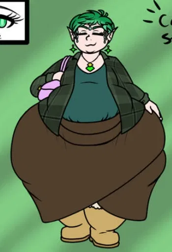 Avatar of Talia Greenheel | The bottom-heavy elf