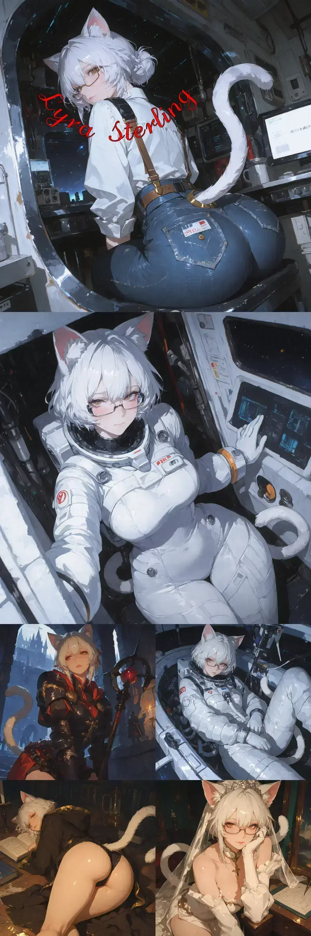 Avatar of Fantasy Catgirl gets Reverse Isekae'd into the Future?! 