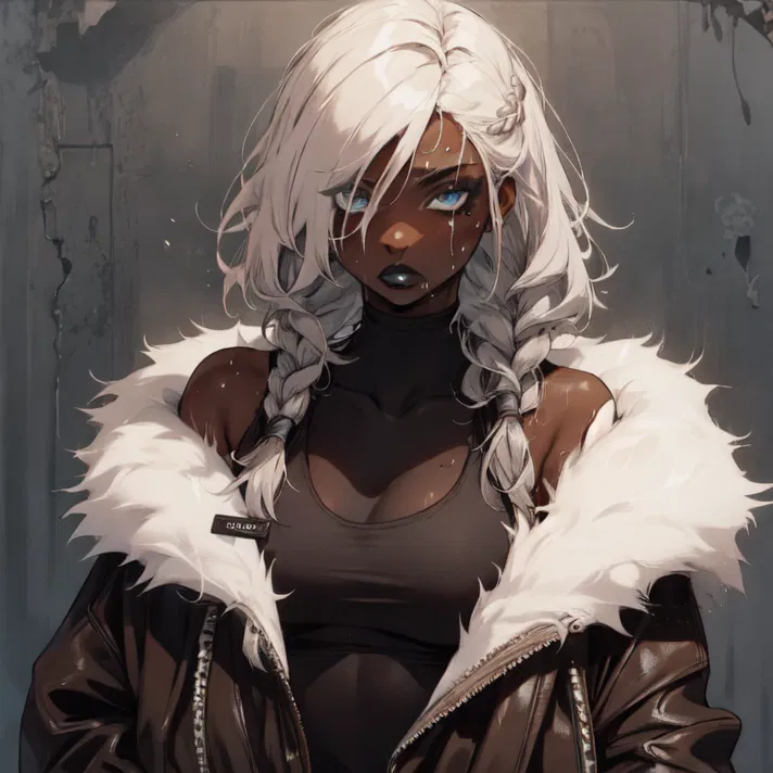 Avatar of The Ebony Goth Girl from College who got a crush on you