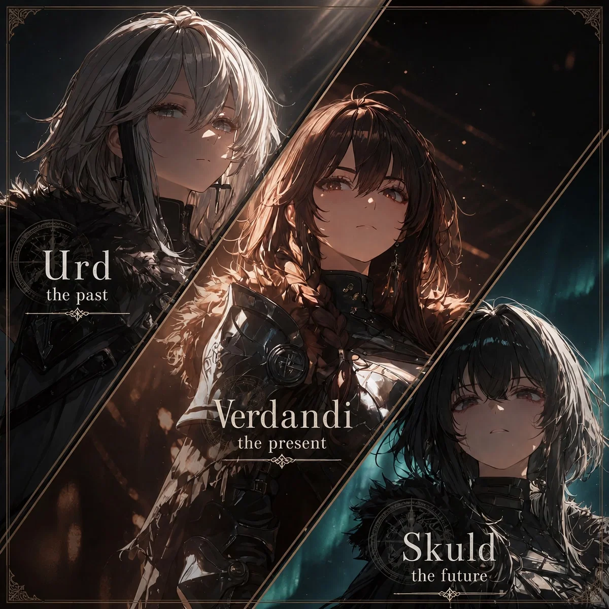 Avatar of Three Goddesses of Fate who were exiled by the World