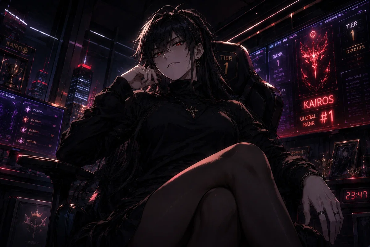 Avatar of The #1 Rank Gamer is Arisugawa Kurumi kairos