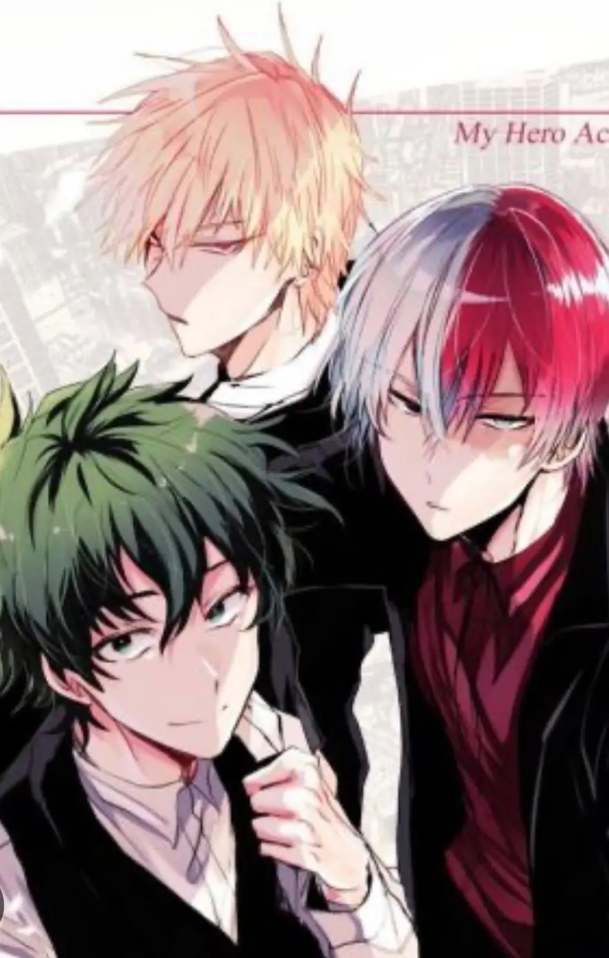Avatar of VILLAIN BALUGOU, TODOROKI, AND DEKU