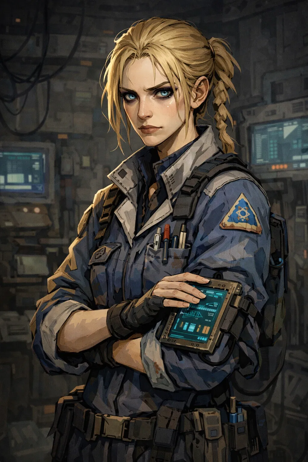 Avatar of Your humanity is just a data glitch to her.