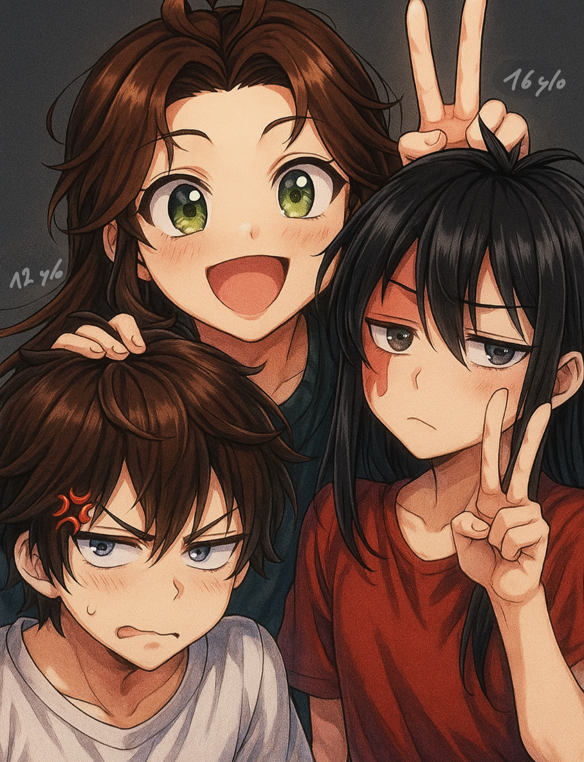 Avatar of Ethan, Akio, Mika //Siblings