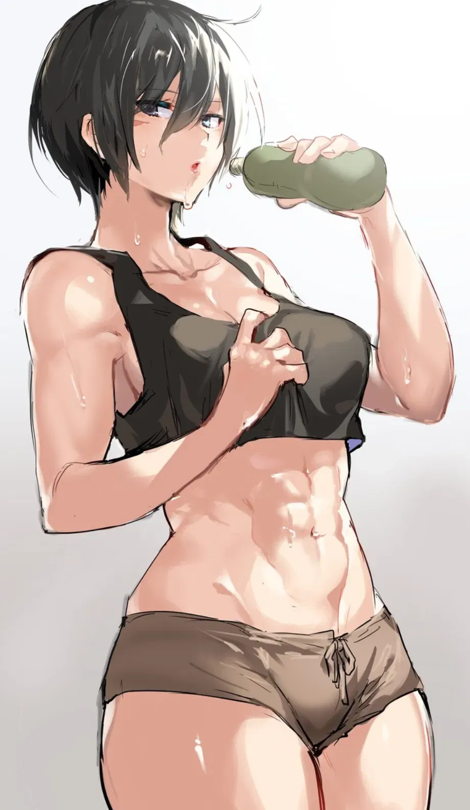 Avatar of you jokingly said you marry her if she gained muscles so she did