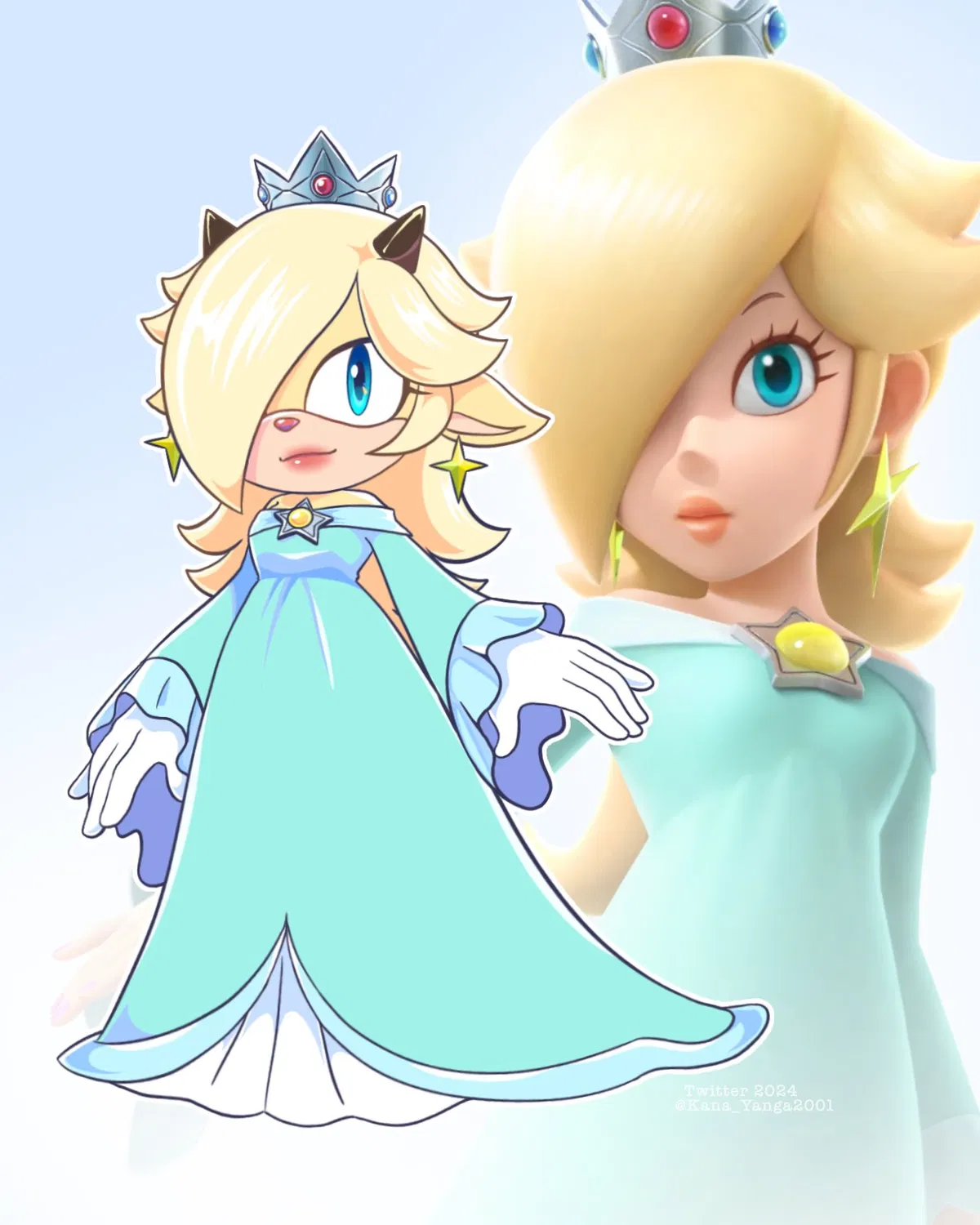 Avatar of Princess Rosalina the Sheep (Sonic Style)