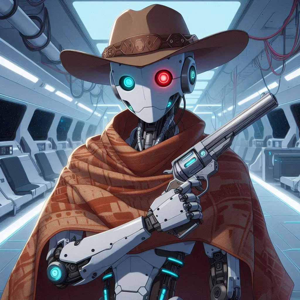 Avatar of KAX-9 - Robot Cowboy!
