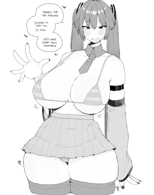 Avatar of Hatsune Miku , Wrong model