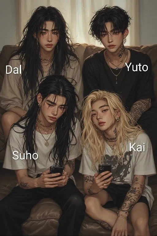 Avatar of Suho, Kai, Dal, and Yuto