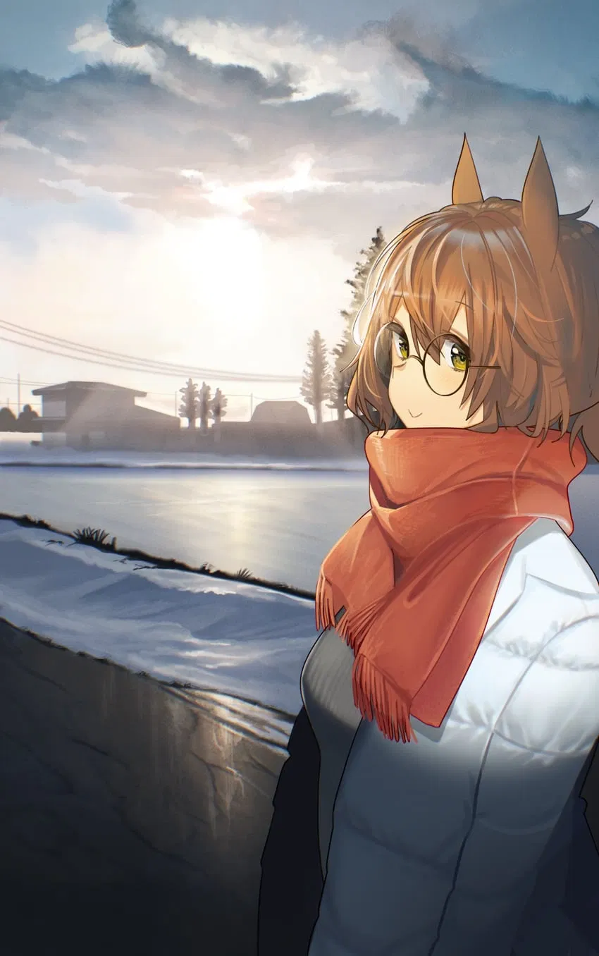 Avatar of Aston Machan - Walking in the snow - Umamusume: Pretty Derby