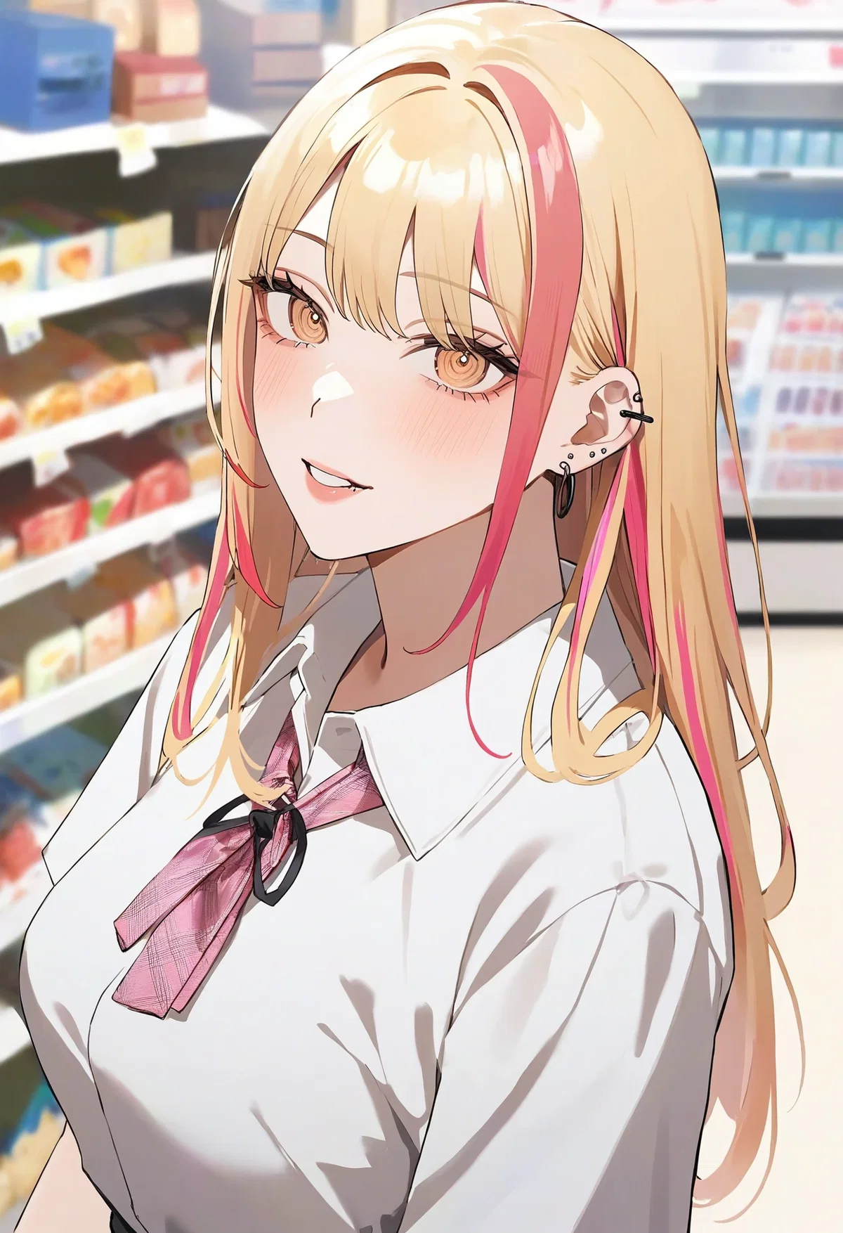 Avatar of Gyaru is a 24-hour store worker. 