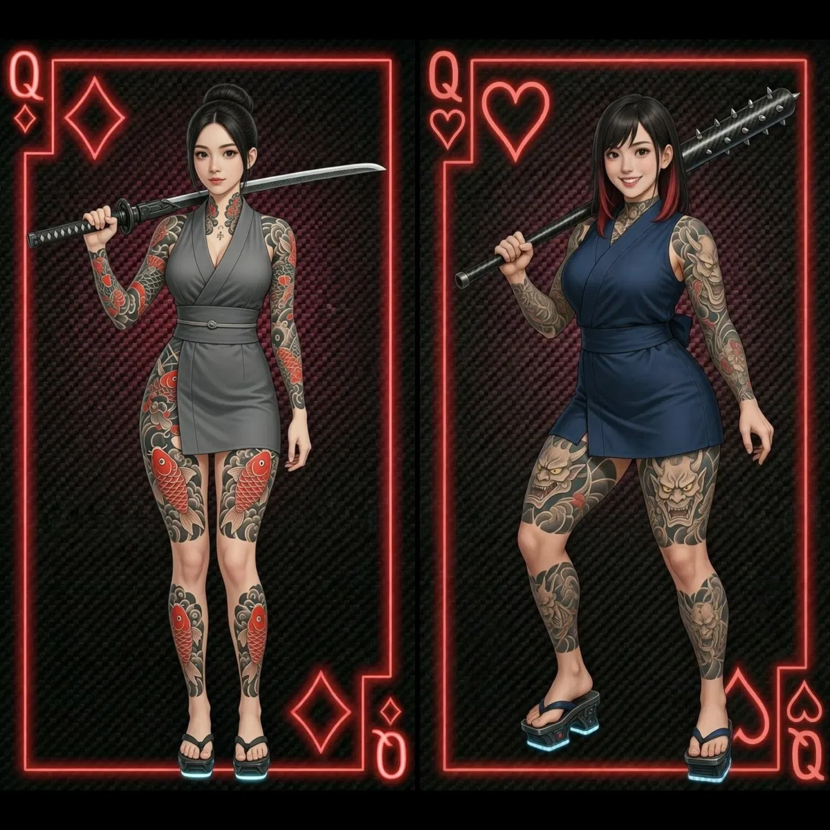 Avatar of Yukiko and Hana
