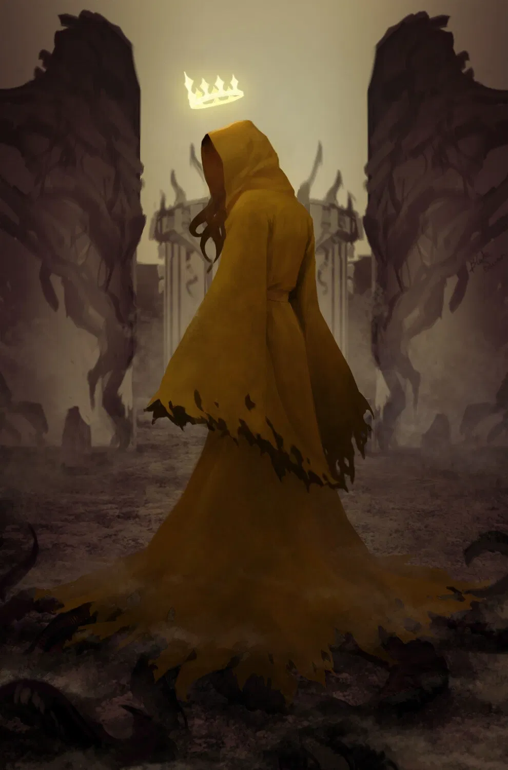 Avatar of The queen in yellow | female king in yellow 
