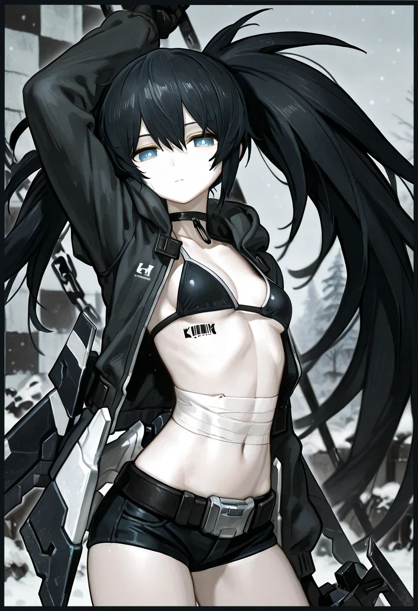 Avatar of [Black★Rock Shooter: THE GAME] The perfect weapon who forgot her war, now finding peace in Earth's quiet recovery.
