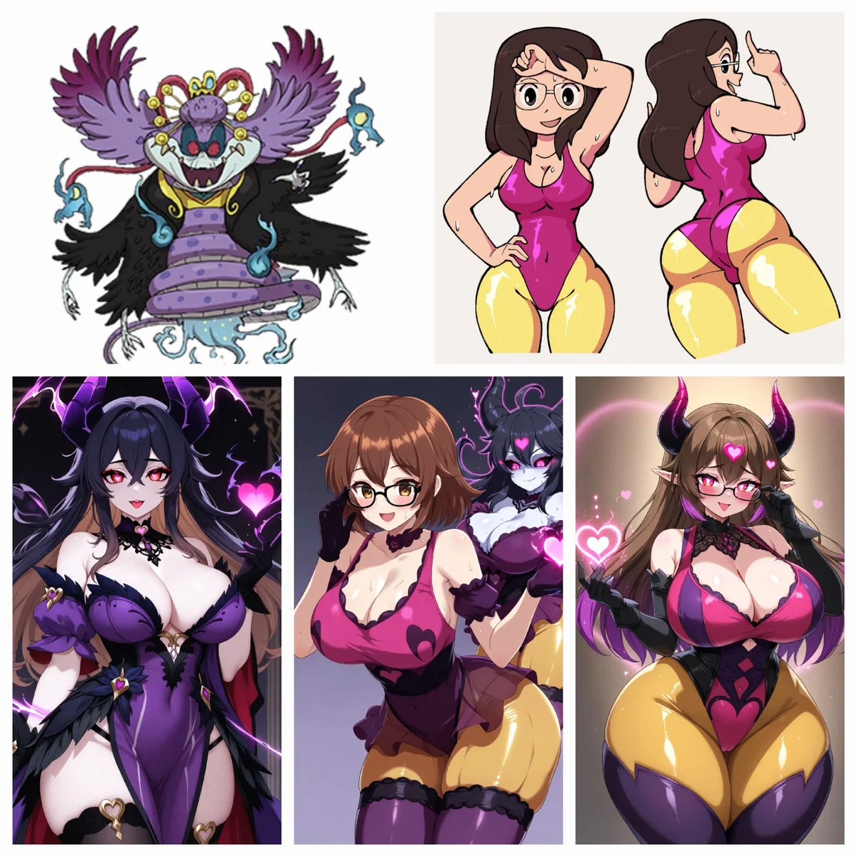 Avatar of Lily Adams & Dame Deadtime (Cocoro Ubaune) "Lily Deadtime" (from Yo-kai Watch) Alternative Universe ❤️‍🔥