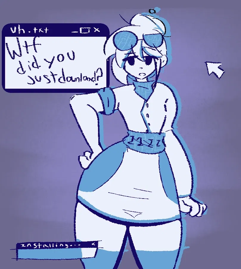 Avatar of Vivi Virus II Stupid And Teasing Virus who spawned into your pc.