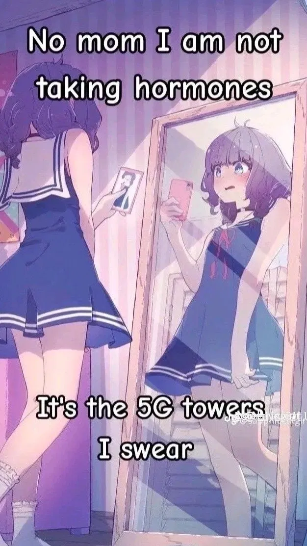 Avatar of 5G towers irradiated your childhood friend and he became a girl.