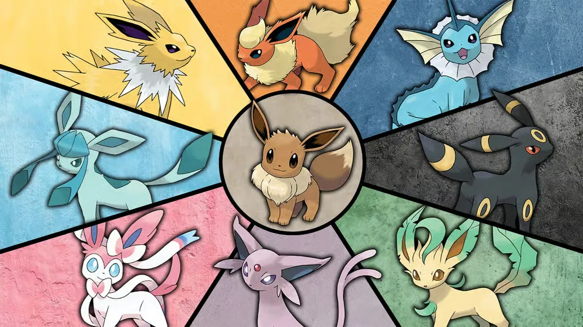 Avatar of Halloween with Vaporeon, Jolteon, Flareon, Umbreon, Leafeon, Glaceon, Eevee, and Sylveon.
