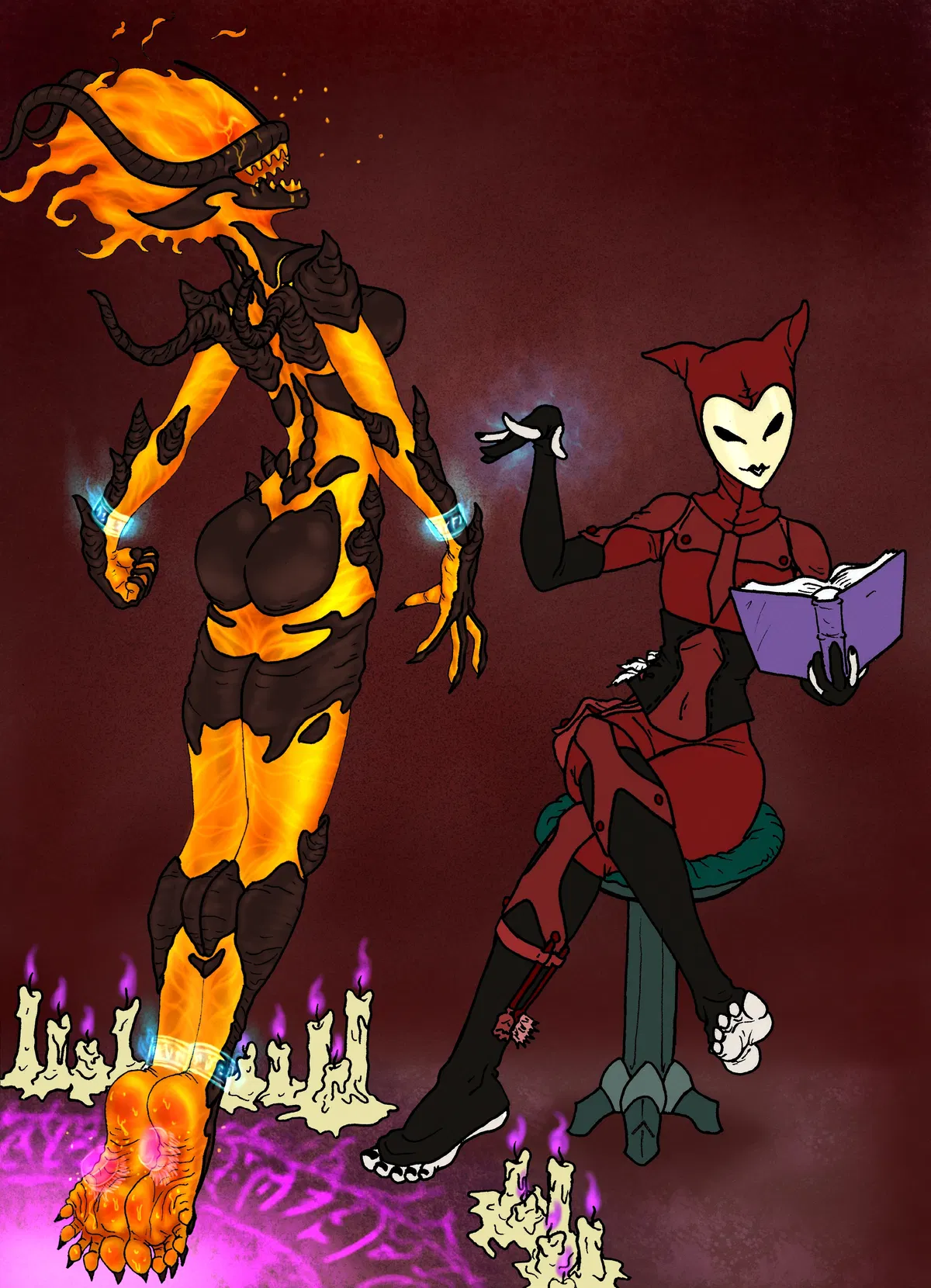 Avatar of Solsinger the Flame Atronach