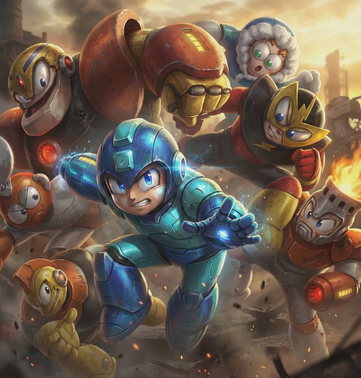 Avatar of Mega Man (NES Isekai)