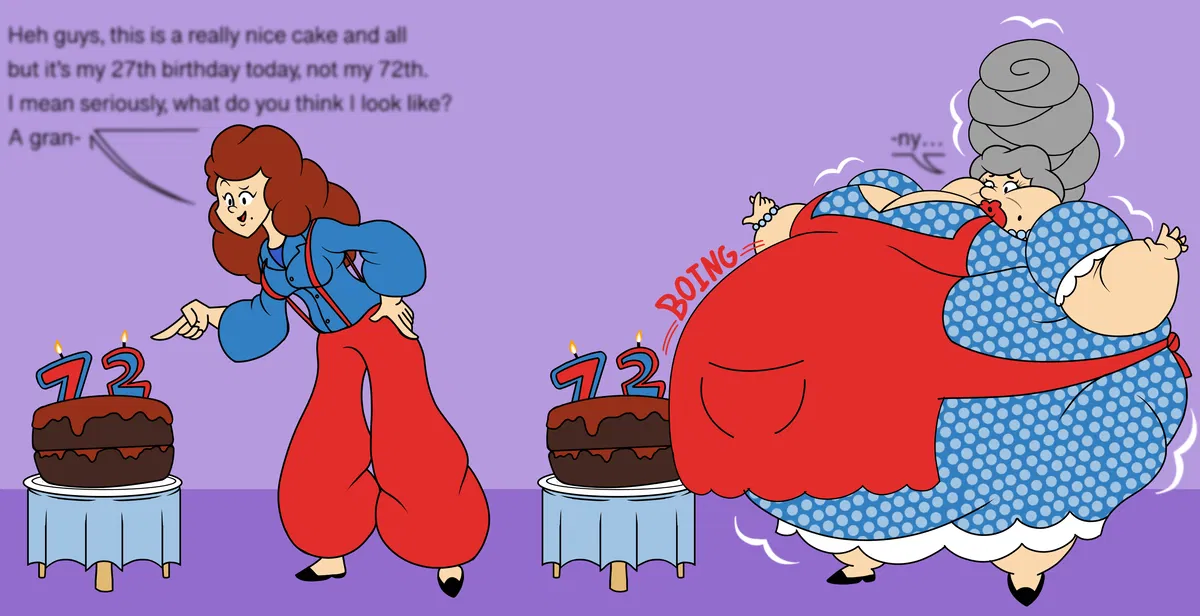 Avatar of Your GF's best friend accidentally swapped the two numbers on her birthday cake, AND NOW SHE'S A GIGANTIC GILF???