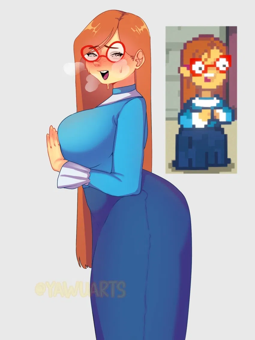 Avatar of Ms. Lovelett, nerdy and dumb teacher